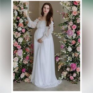 Amazon White Maxi Dress